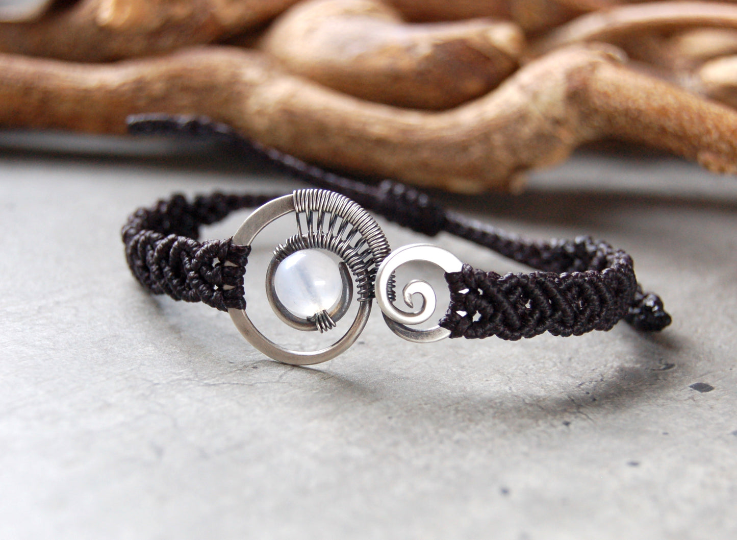 Moonstone bracelet