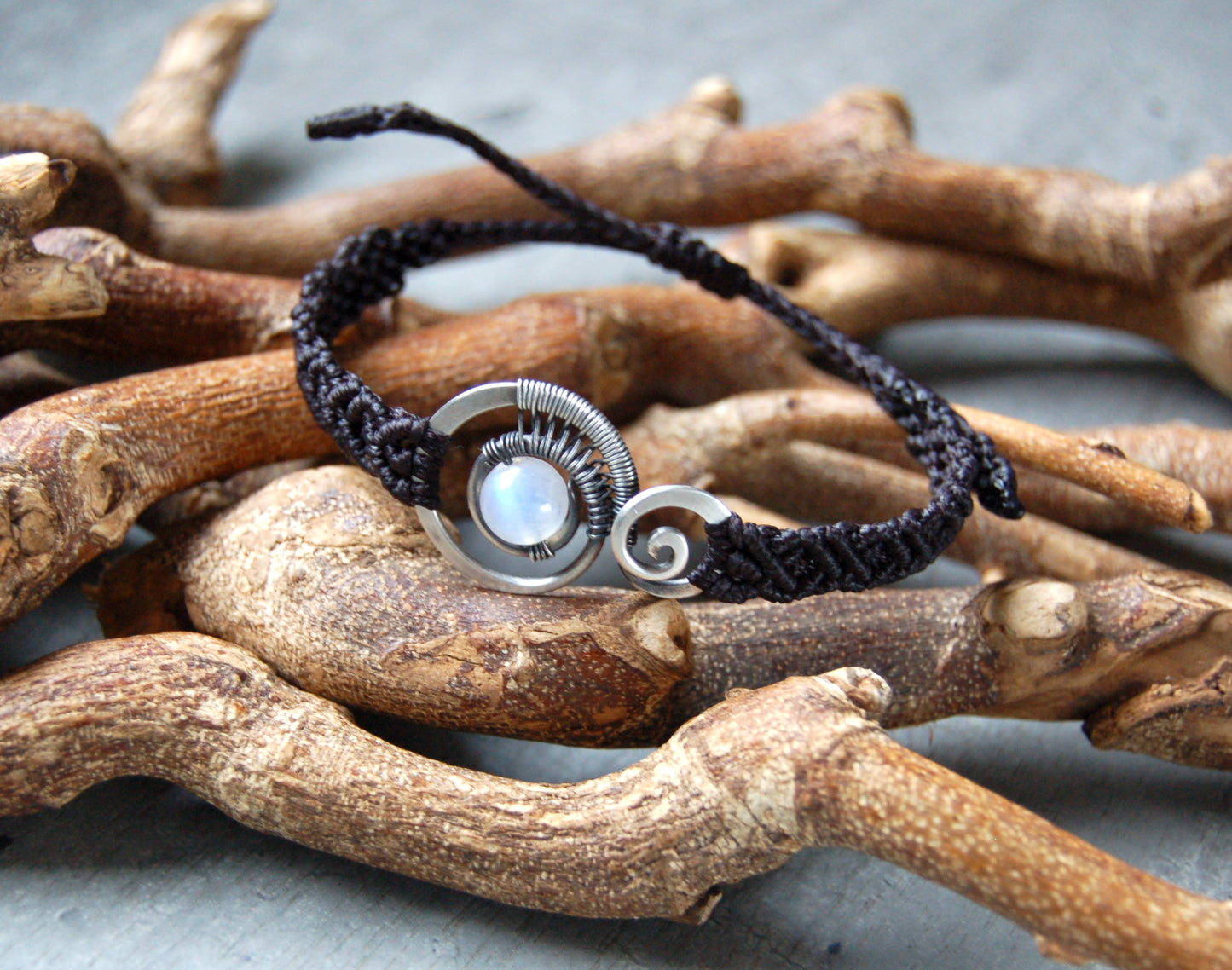 Moonstone bracelet