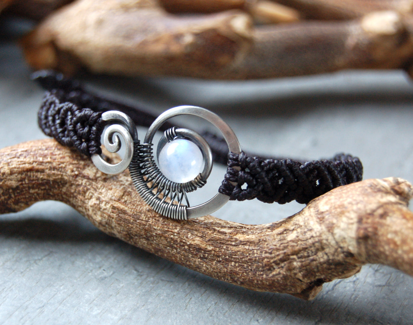 Moonstone bracelet