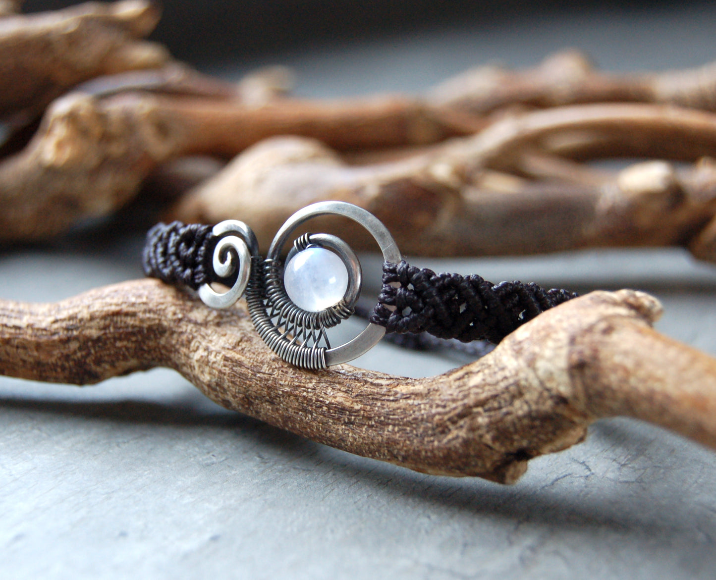 Moonstone bracelet