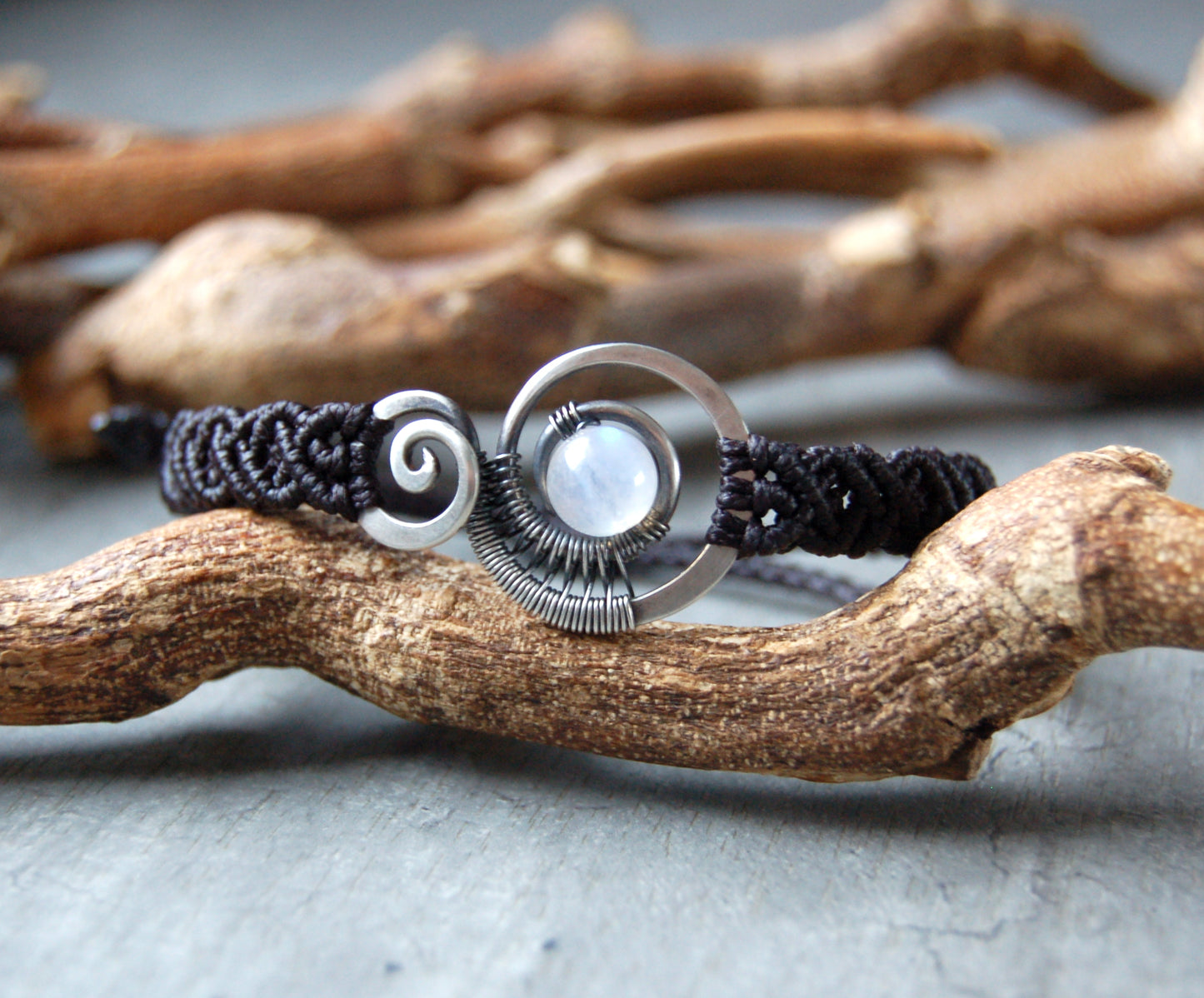 Moonstone bracelet