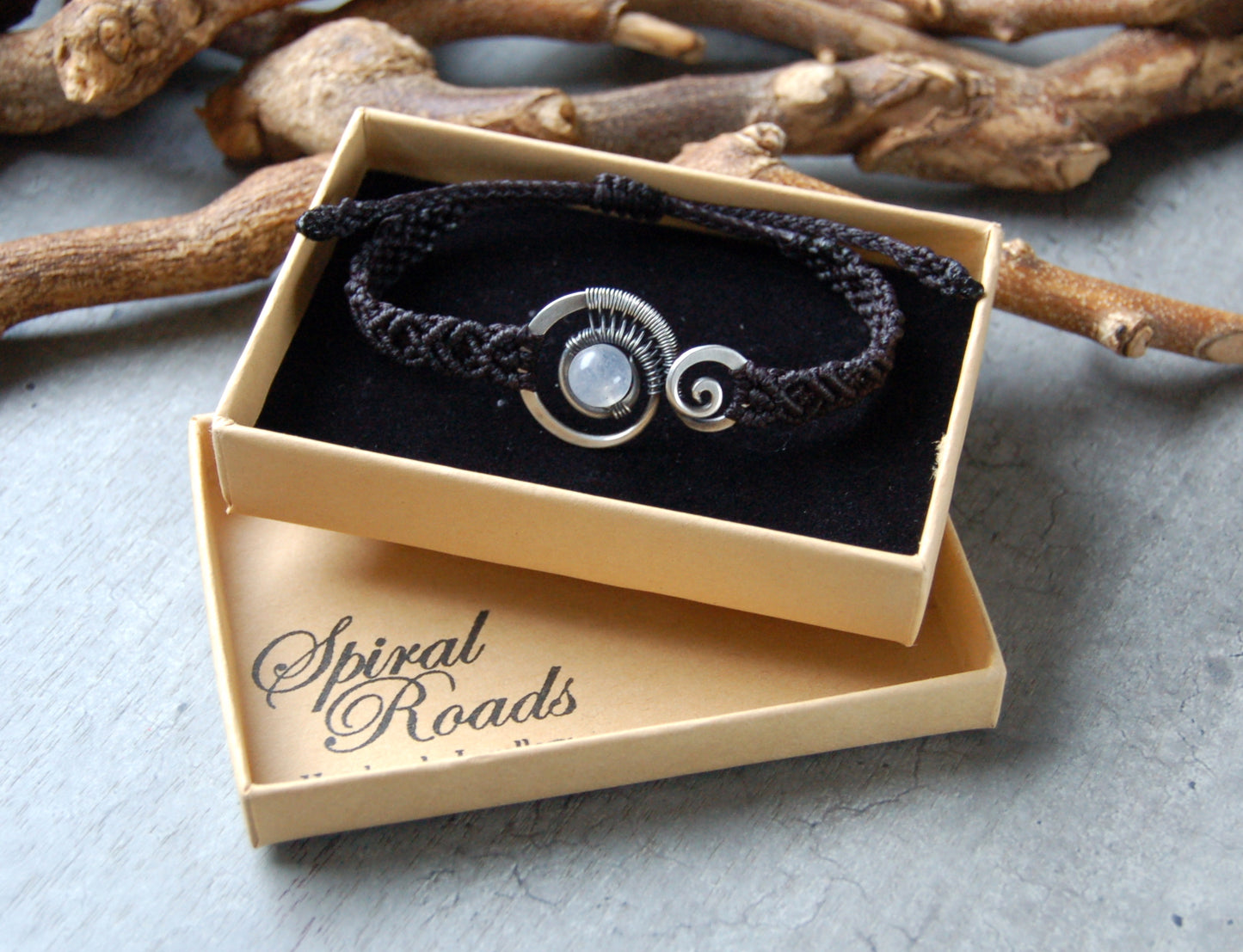 Moonstone bracelet