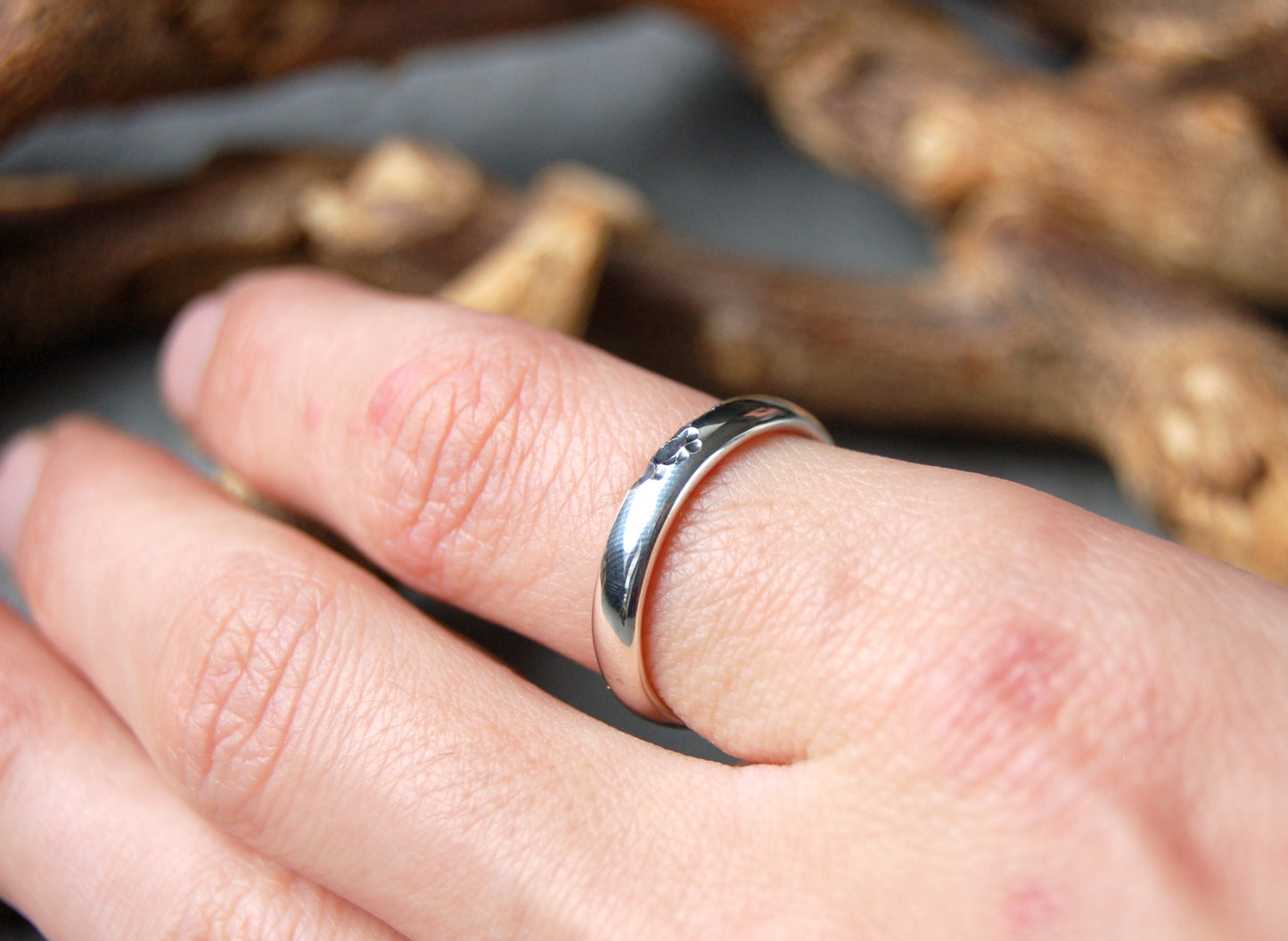 chunky Silver ring