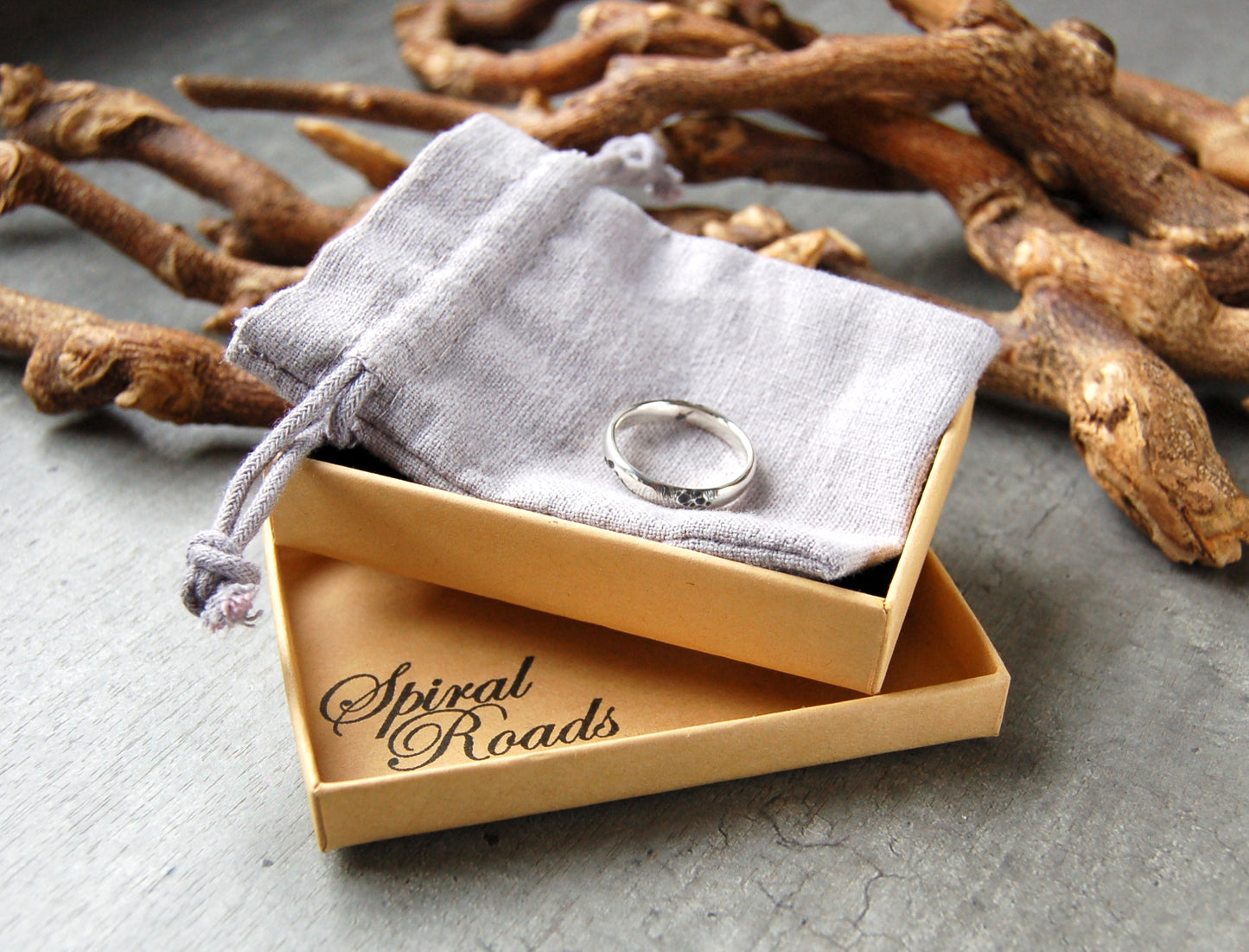 chunky Silver ring