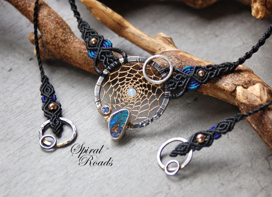 Dreamscape with Opal and Sapphire